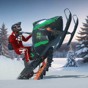 雪地摩托自行車游戲