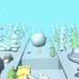 雪球滾動游戲
